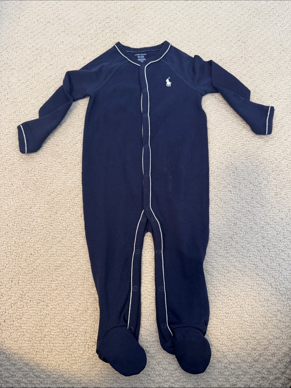 Ralph Lauren Button Down Onesie